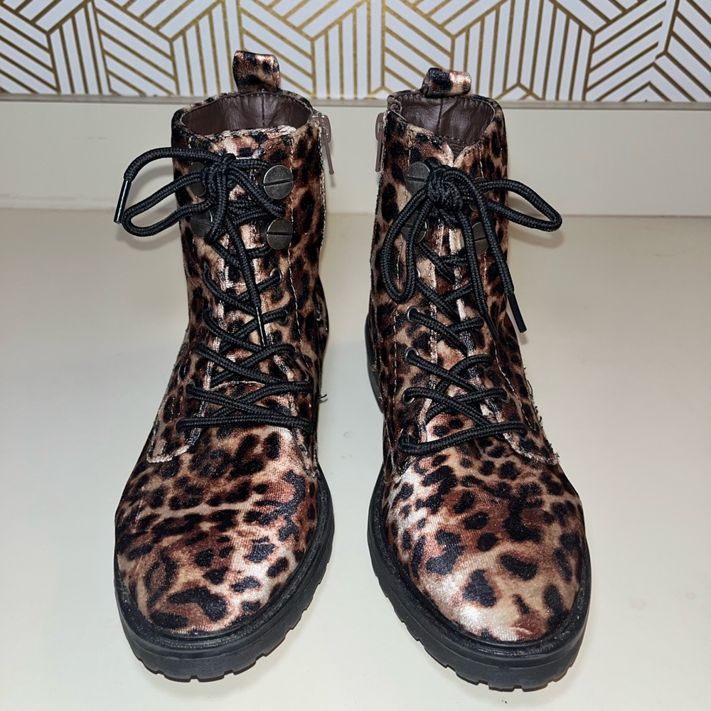 Leopard Print Women's Boots